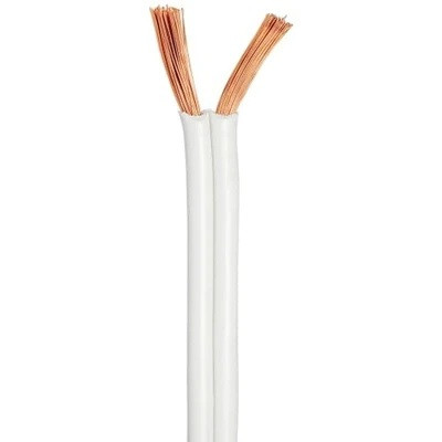 سیم برق افشان نایلون 2 در 0.75 تمام مس زرکابل آلبا حلقه 100 متری