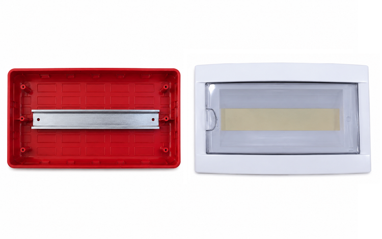 عبه فیوز 16 عددی دربدار توکار راد مناسب نصب فیوز مینیاتوری
