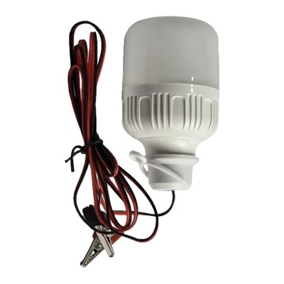 چراغ سیار 9 وات اتومبیل با گیره - نور مهتابی DC12V