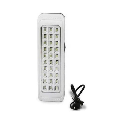چراغ اضطراری شارژی WEIDASI WD-823A با بدنه ABS و نور سفید