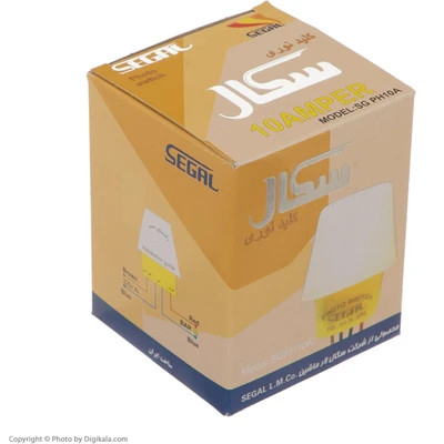 فتوسل سگال مدل SGPH10A کلید نوری اتوماتیک چهار سیمه برای کنترل روشنایی