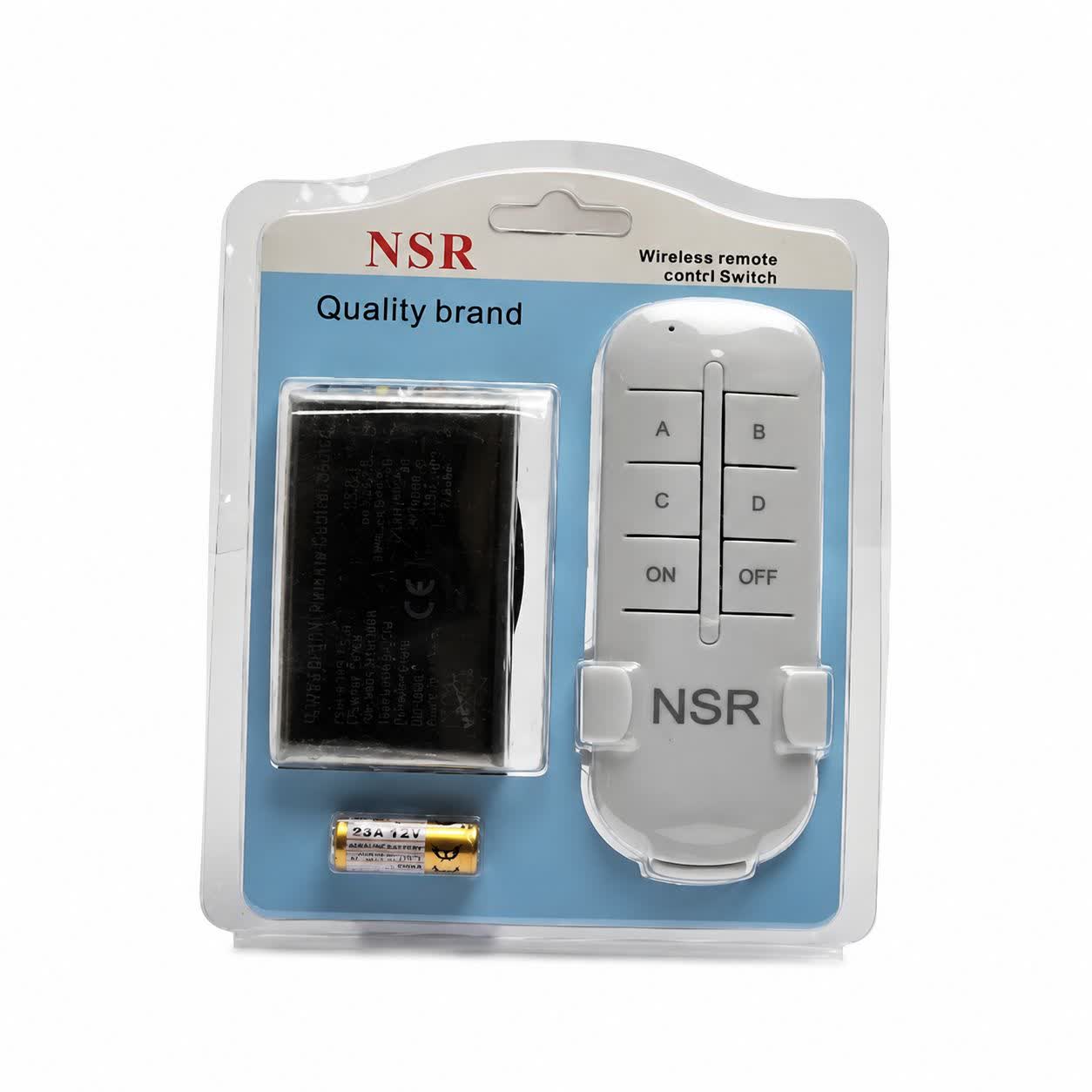 ریموت کنترل چهار کانال NSR مدل 23A با برد 30 متر
