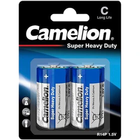 باتری سایز C کملیون سوپر هوی دیوتی R14P-BP2B بسته دو عددی