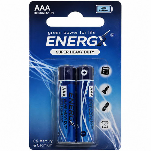 باتری قلمی فوق سنگین ENERGX سایز AA یک و نیم ولت