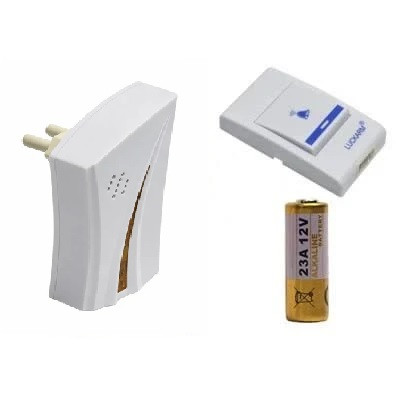زنگ هوشمند بیسیم LUCKARM با چراغ هشدار نوری و سیستم ضد تداخل