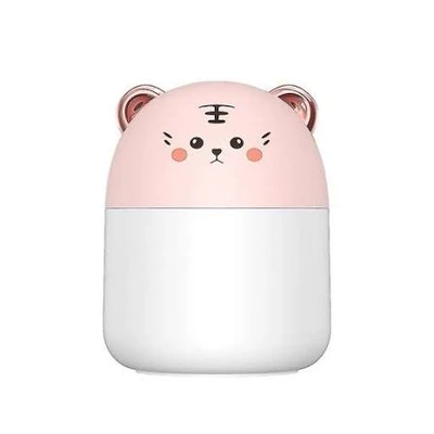 دستگاه بخور سرد مینی طرح گربه Humidifier مدل 220 میلی‌لیتر چراغ‌دار