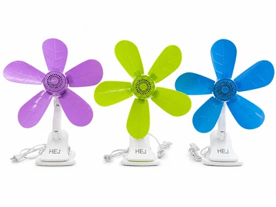 پنکه گیره‌ای HEJ مدل HJ-320A سایز 320 میلی‌متری مناسب میز و لبه کابینت