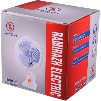 پنکه رامیراژ الکتریک FC01-180 با سه پره و ولتاژ ورودی 220 ولت