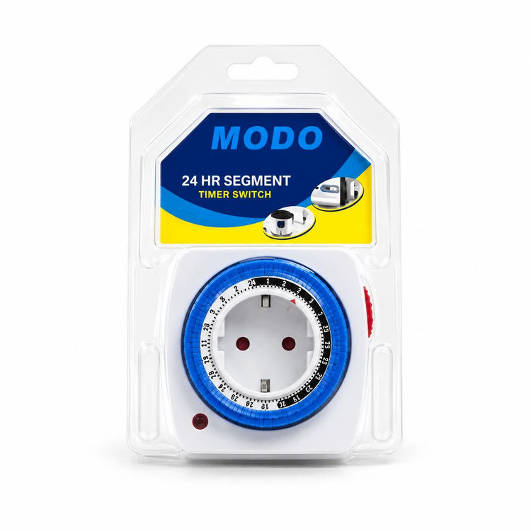 پریز تایمر مکانیکی مودو MODO مدل 24 ساعته