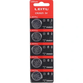 1. باتری لیتیومی سکهای LEITU CR2032 با قابلیت استفاده در ریموت هوشمند و قفل دیجیتال